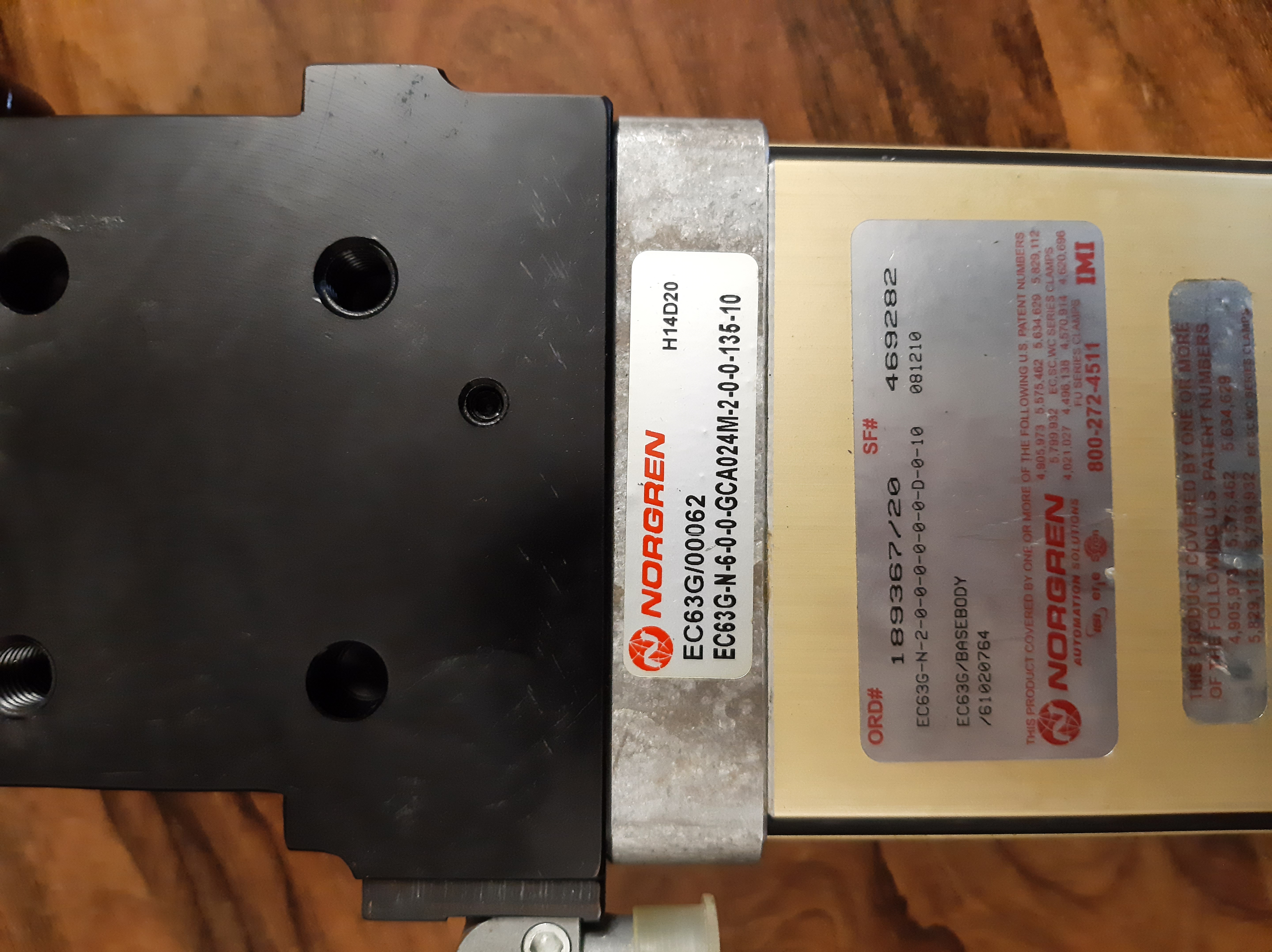 کلمپ NORGREN EC63G