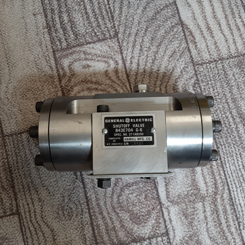 شیر قطعکن (Shutoff Valve) جنرال الکتریک GE مدل 843E704 G-6