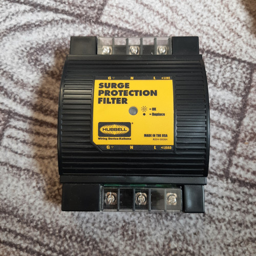 فیلتر محافظ اضافه ولتاژ HUBBELL Surge Protection Filter | محافظ تجهیزات الکتریکی صنعتی