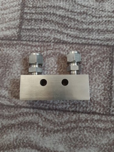 بلوک توزیع ابزار دقیق Parker PP0018C/1 استیل 316SS | مانیفولد فشار قوی 6000 PSI