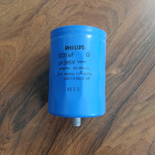 خازن الکترولیتی صنعتی PHILIPS 2200µF 385V DC