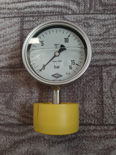 گیج فشار EMPEO استیل (Pressure Gauge) 0 تا 16 Bar