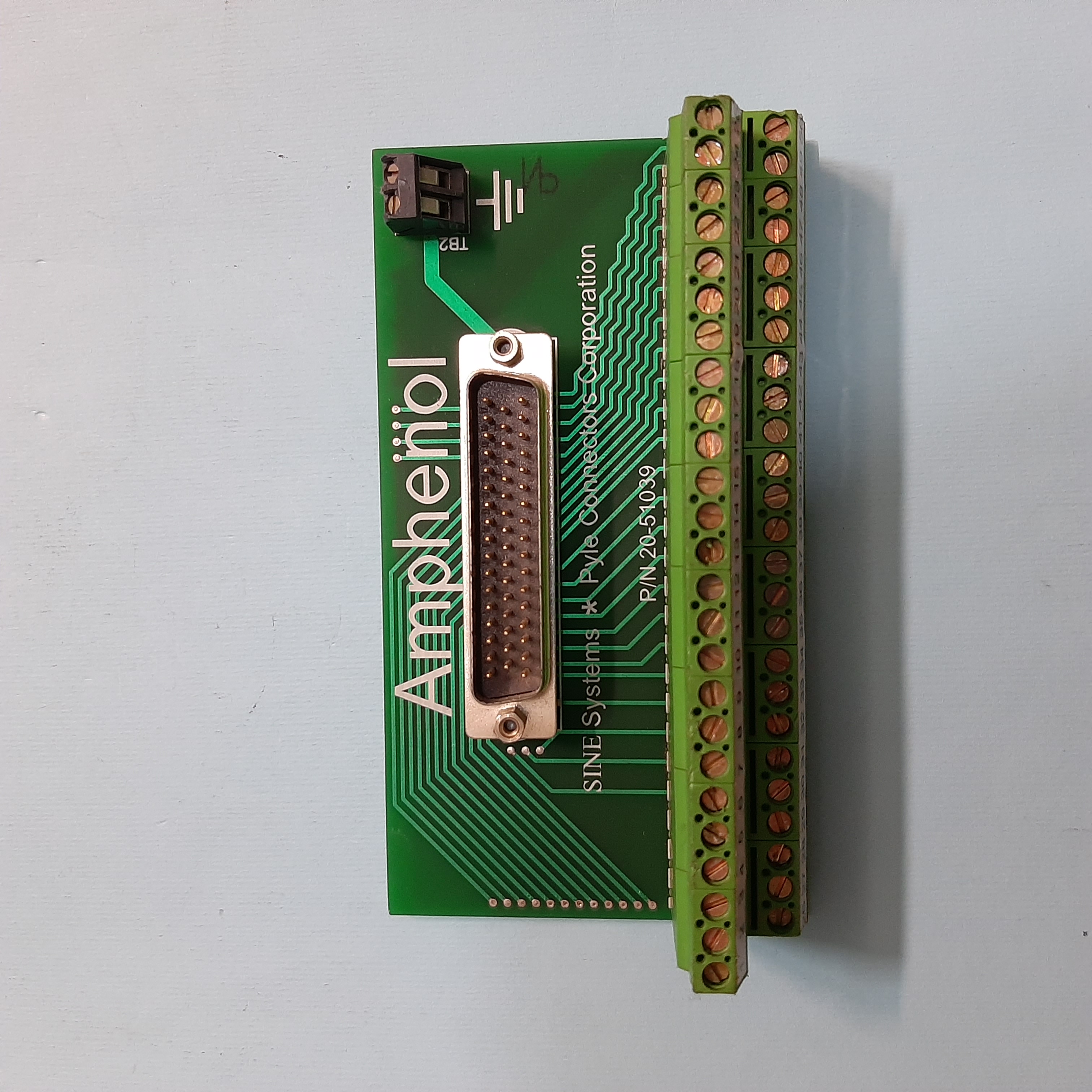 ترمینال بلوک 50 پین Amphenol Sine Systems 20-51039