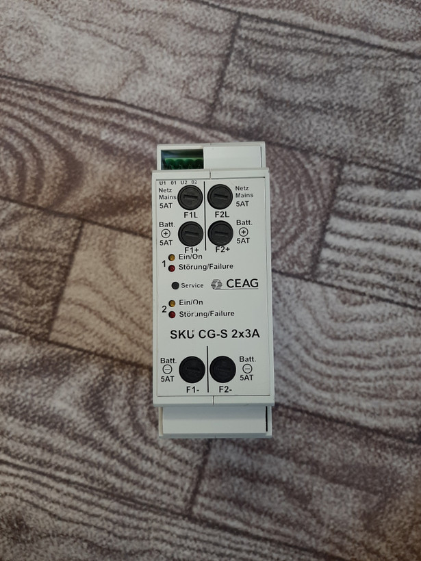 ماژول تعویض مدار اضطراری CEAG SKU CG-S 2x3A