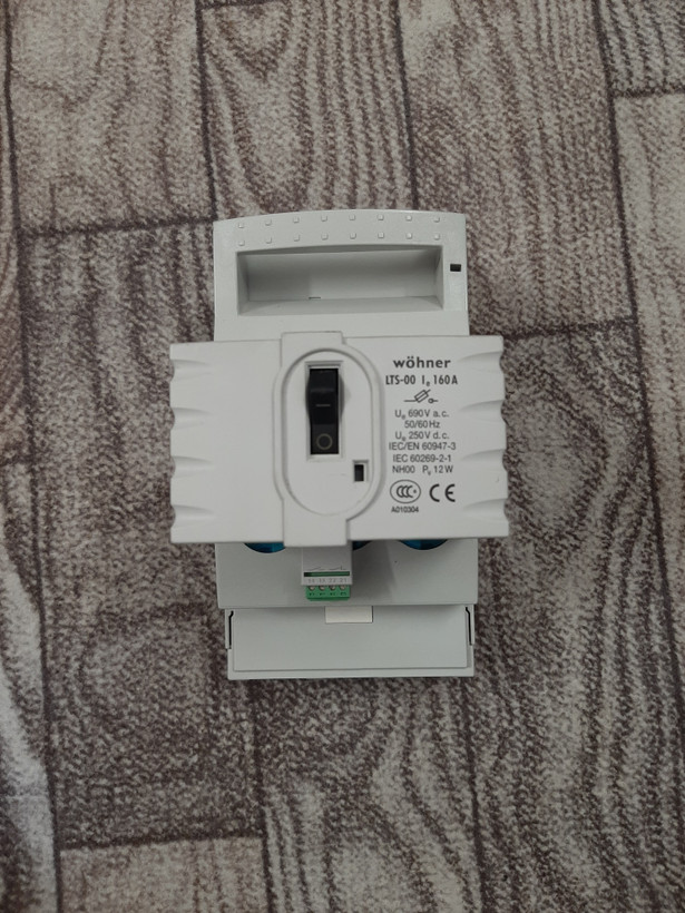 کلید فیوزی Wöhner LTS-00 160A