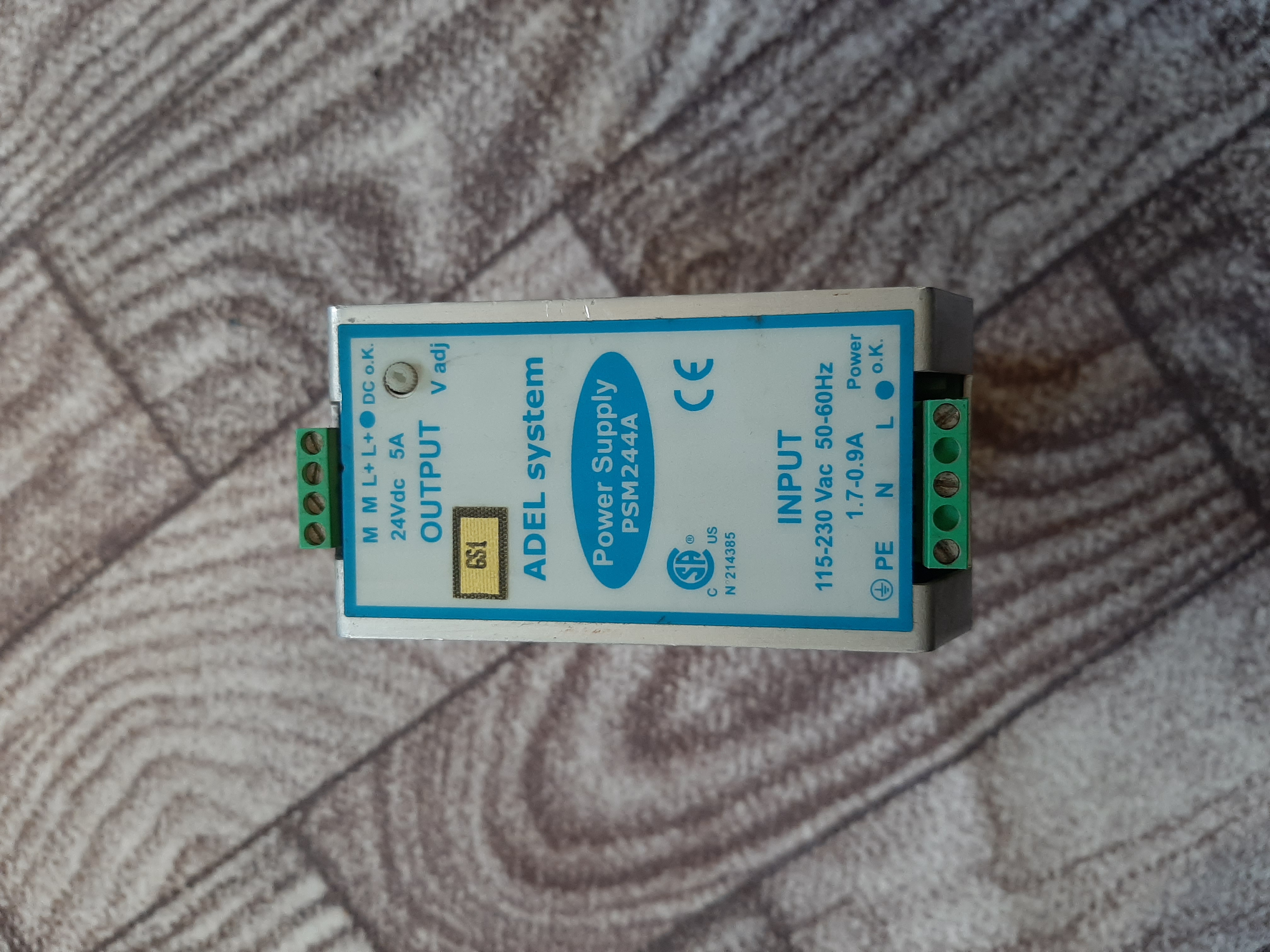 منبع تغذیه صنعتی ADEL System PSM244A