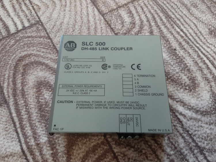 کوپلر ارتباطی Allen-Bradley SLC 500 مدل 1747-AIC
